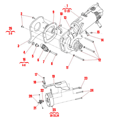 M5 Drive Unit Right